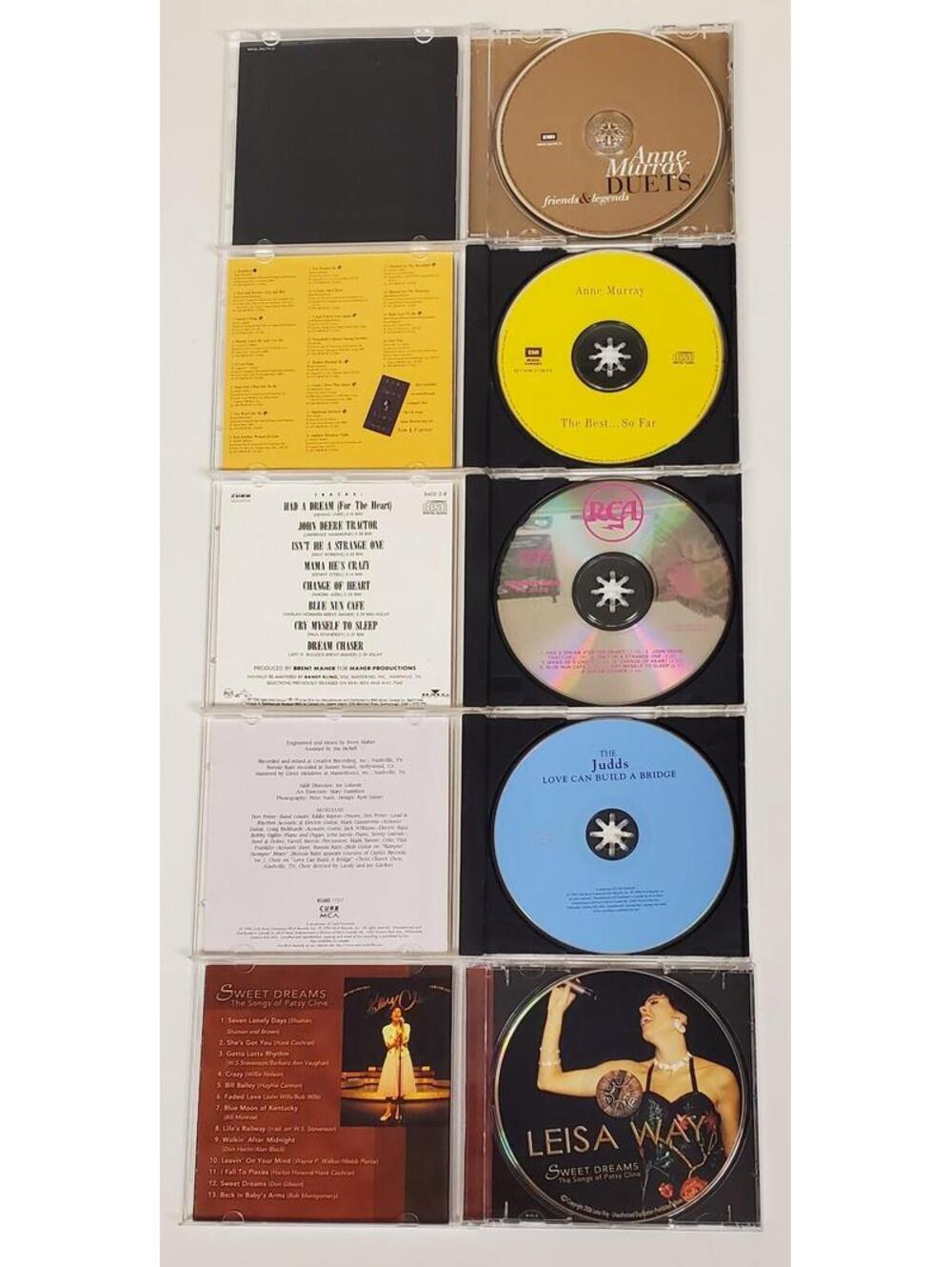 Lot of 5 CDs - Anne Murray, The Judds, Leisa Way VG - Picture 3 of 4